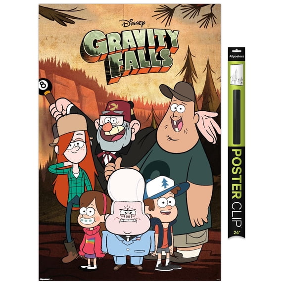 Disney Gravity Falls (2012) - Group Wall Poster, 22.375" x 34"