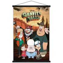 Disney Gravity Falls (2012) - Group Wall Poster with Magnetic Frame, 22.375" x 34"