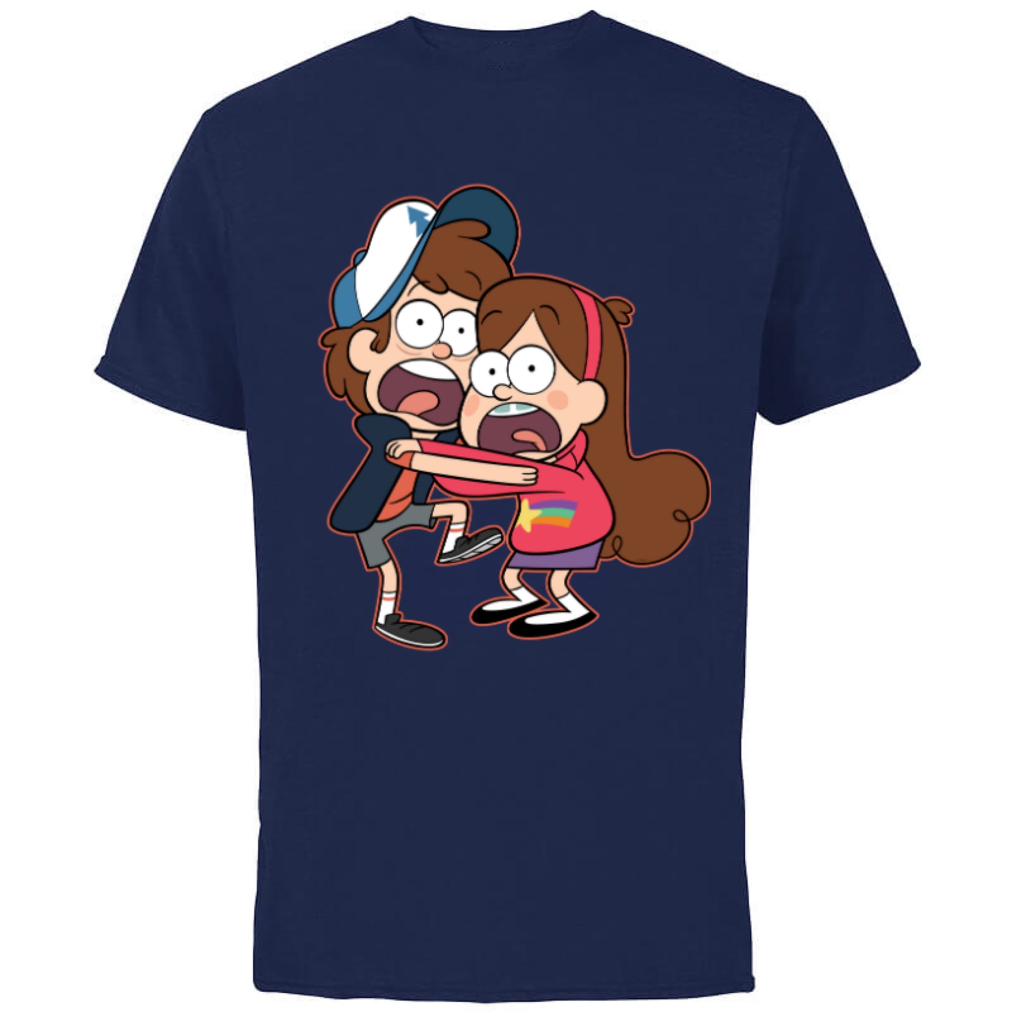 Disney Gravity Falls Dipper and Mabel Pines - Short Sleeve Cotton T ...