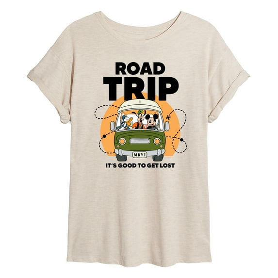 Disney - Group Good To Get Lost Van - Women's Oversized T-Shirt