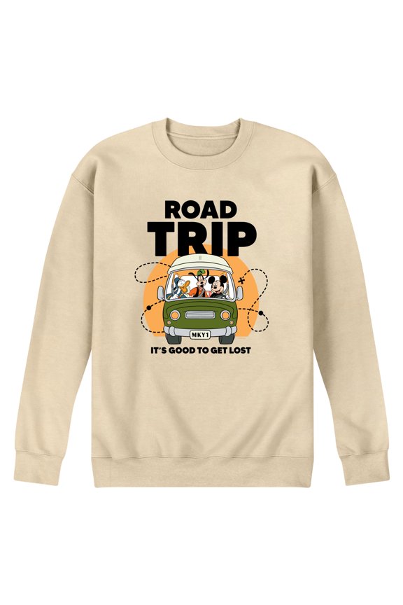 - Group Good To Get Lost Van - Men's Crew Fleece Sweatshirt
