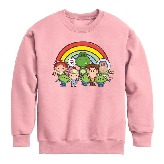 Disney - Group Shot - Toddler & Youth Crewneck Fleece Sweatshirt