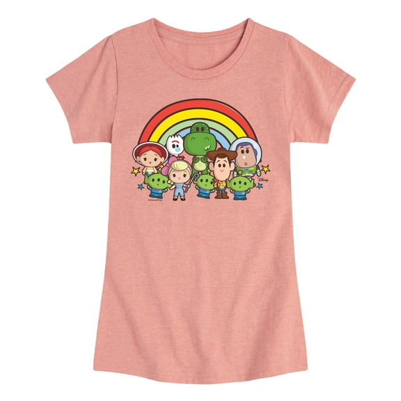 Disney - Group Shot - Toddler & Youth Girls Short Sleeve Graphic T-Shirt