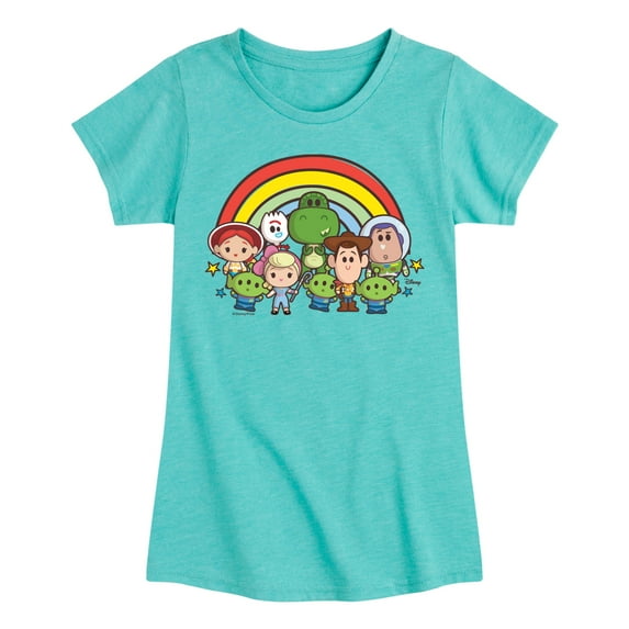 Disney - Group Shot - Toddler & Youth Girls Short Sleeve Graphic T-Shirt