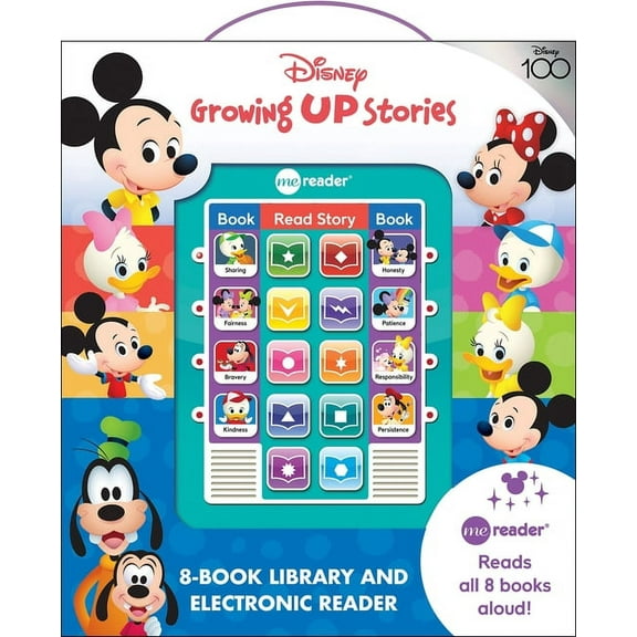 Disney Growing up Stories: Me Reader 8-Book Library and Electronic Reader Sound Book Set