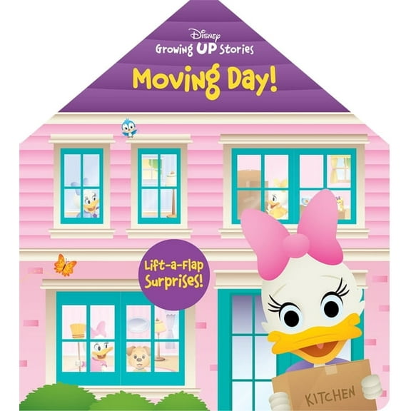 Disney Growing Up Stories: Moving Day! Lift-A-Flap (Board Book)