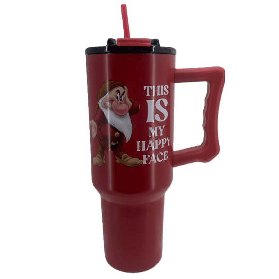 Disney Grumpy 40oz Double Wall Straw Tumbler