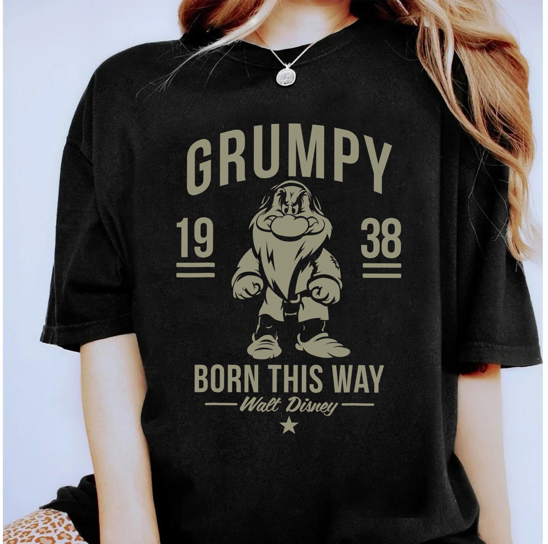 Disney Grumpy Born This Way 1938 Snow White & Seven Dwarfs, Disneyland ...