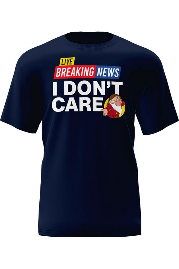 Grumpy Navy Adult Tee Shirt, S-2XL (Men's)