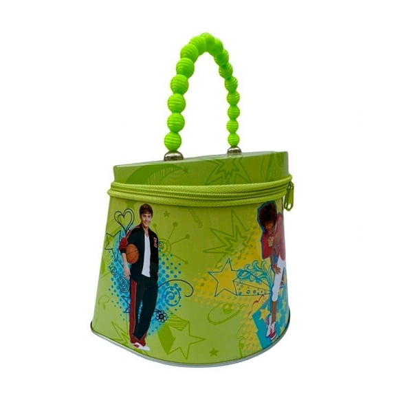 Disney HSM High School Musical keepsake tin box with beaded handle