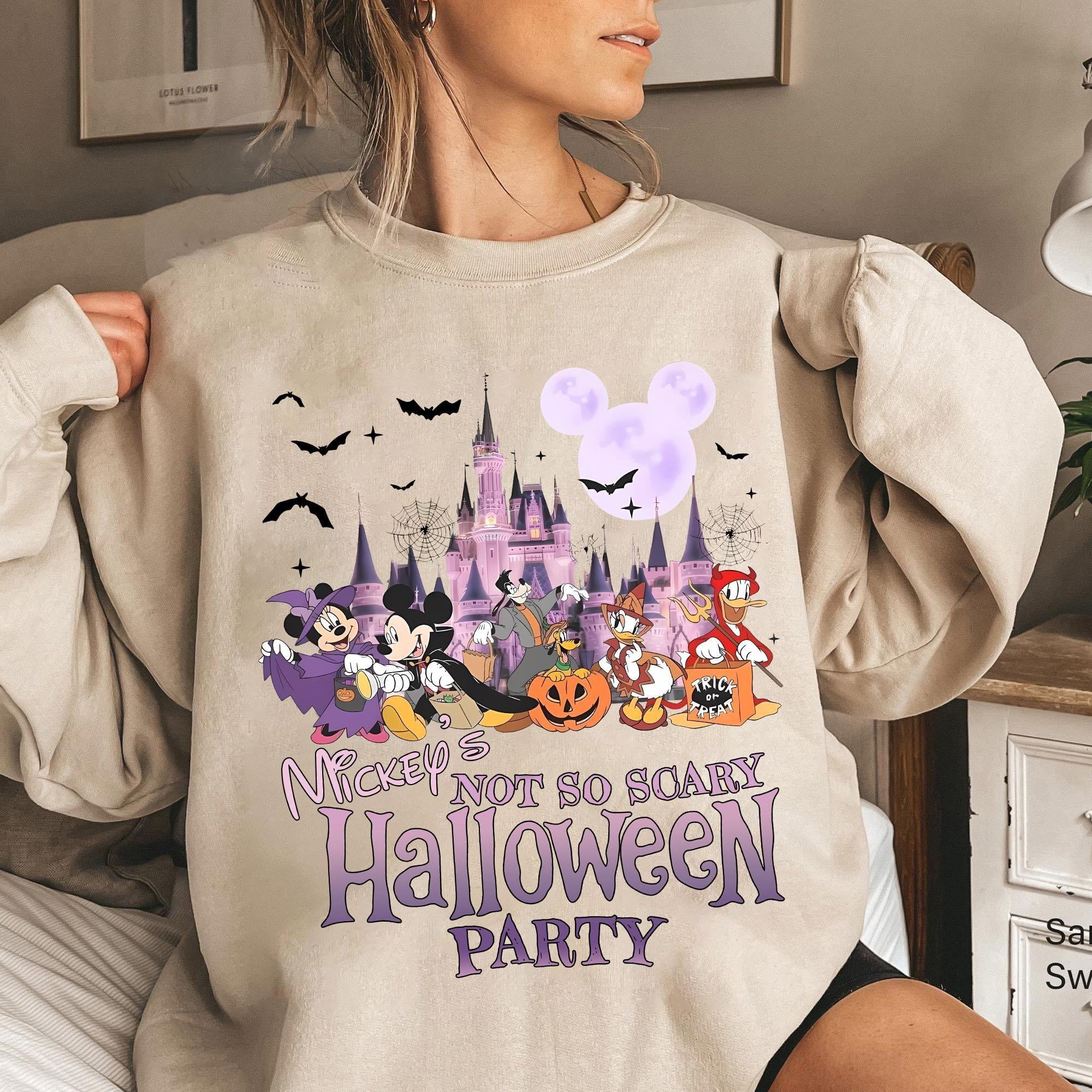 Disney Halloween 2024 Shirt, 2024 Mickey Not So Scary Halloween Party