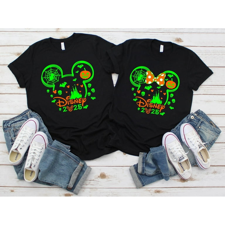 Disney Halloween 2025 Shirt, Halloween Disney Tshirt,Disney Family