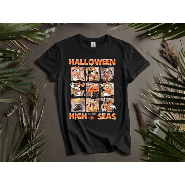 Disney Halloween 25 High on the Seas Custom TShirts for Men, Women
