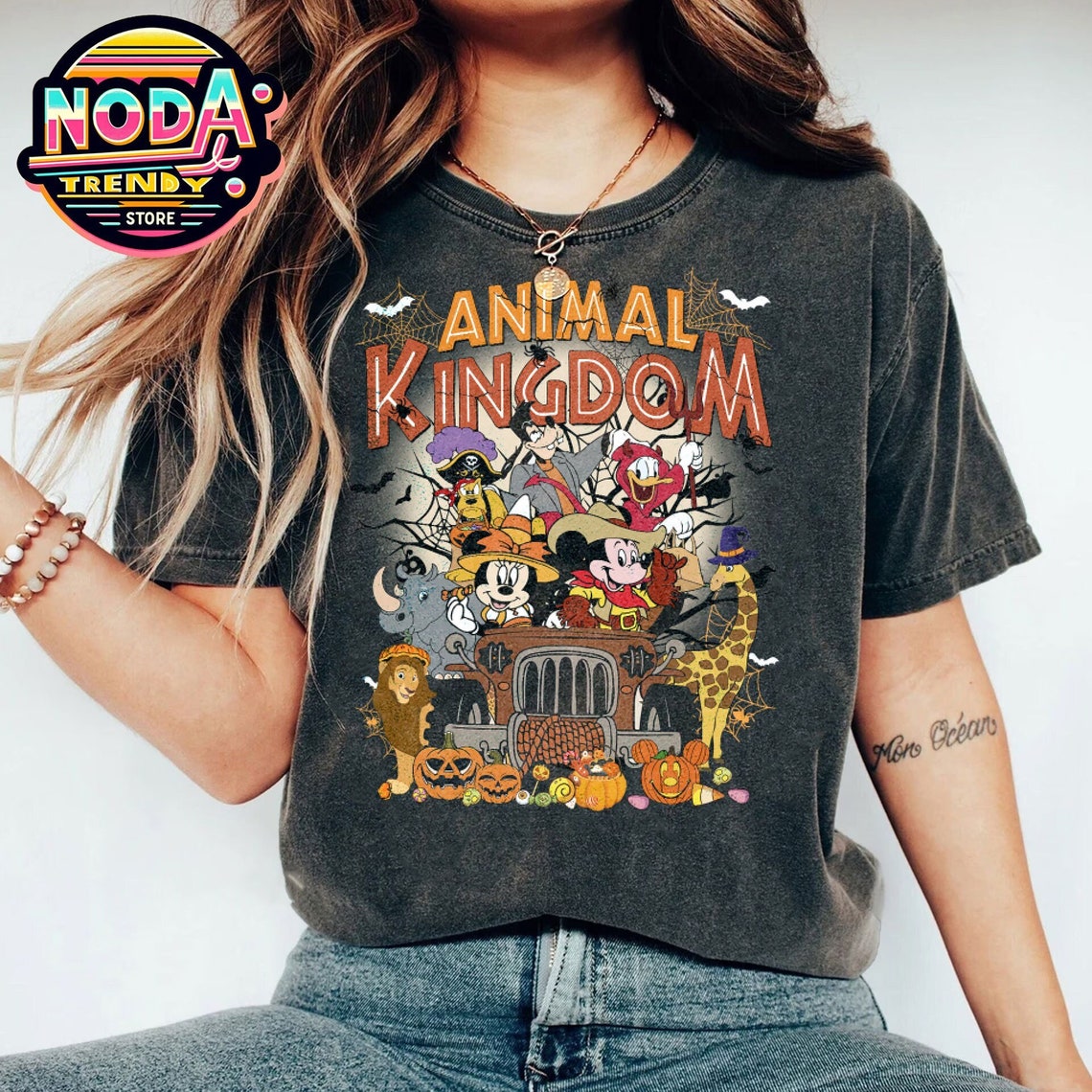 Disney Halloween Animal Kingdom Mickey and Friends Shirt, Mickey'S Not