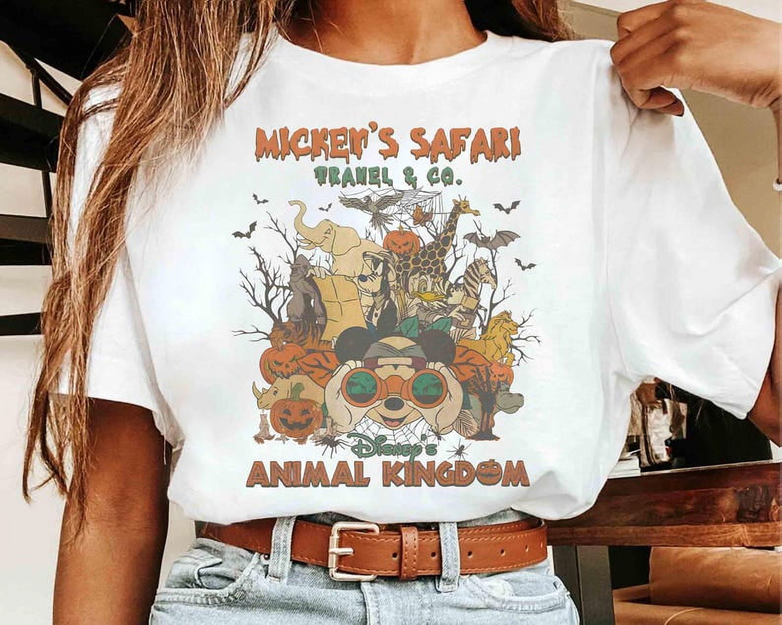 Disney Halloween Animal Kingdom Mickey and Friends Shirts, Mickey's Not