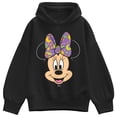 thumbnail image 1 of Disney - Halloween Bow Minnie Mouse - Women's Oversized Fleece Hoodie Sweatshirt, 1 of 3