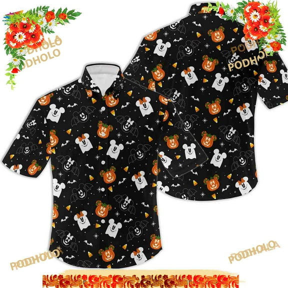 Disney Halloween Hawaiian Shirt