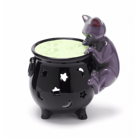 Disney Halloween Hocus Pocus Binx Cauldron Tealight Holder New