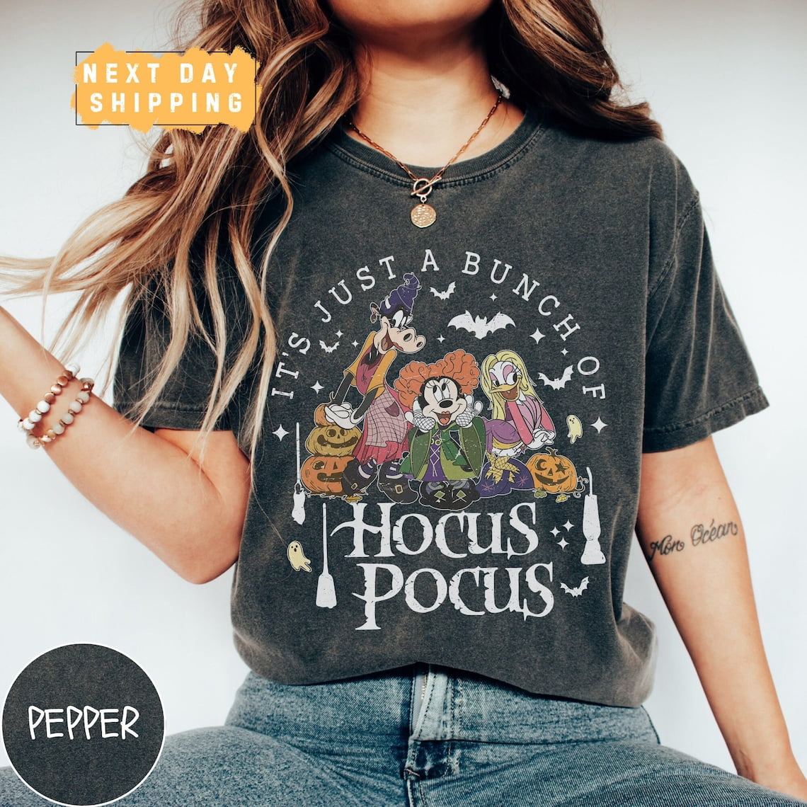 Funny Halloween Ghost Sweatshirt For Women - Spooky Pumpkin Graphic Pullover, Loose Fit Long Sleeve Top - View #2