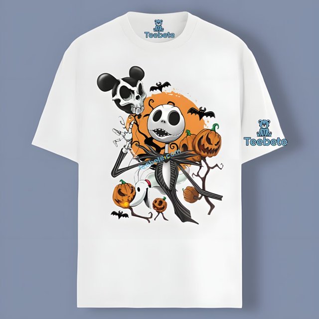 Disney Halloween Jack And Sally Oogie Boogie Shirt For Girls