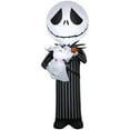 thumbnail image 1 of Disney Halloween Jack Skellington Airblown Yard Inflatable, 5', 1 of 6
