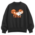 thumbnail image 1 of Disney - Halloween Mickey Head Silhouette - Women's Oversized Fleece Crew Sweatshirt, 1 of 3