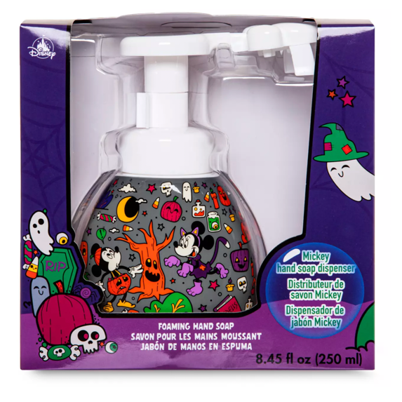 Disney Halloween Mickey Shaped Hand Foaming Hand Soap Dispenser New with Box