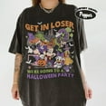 thumbnail image 1 of Disney Halloween Party Comfort Colors Shirt, Get In Loser Mickey & Friends Tee, 1 of 5