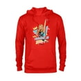 thumbnail image 1 of Disney Hannah Montana 90s - Pullover Hoodie for Adults - Customized-Red Heather, 1 of 5