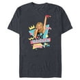 thumbnail image 1 of Disney Hannah Montana 90s - Short Sleeve Blended T-Shirt for Adults -Customized-Navy Heather, 1 of 5