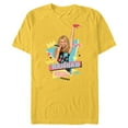 thumbnail image 1 of Disney Hannah Montana 90s - Short Sleeve Blended T-Shirt for Adults -Customized-Yellow, 1 of 5