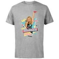 thumbnail image 1 of Disney Hannah Montana 90s - Short Sleeve Cotton T-Shirt for Adults -Customized-Athletic Heather, 1 of 5