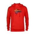 thumbnail image 1 of Disney Hannah Montana Logo - Pullover Hoodie for Adults -Customized-Red Heather, 1 of 5