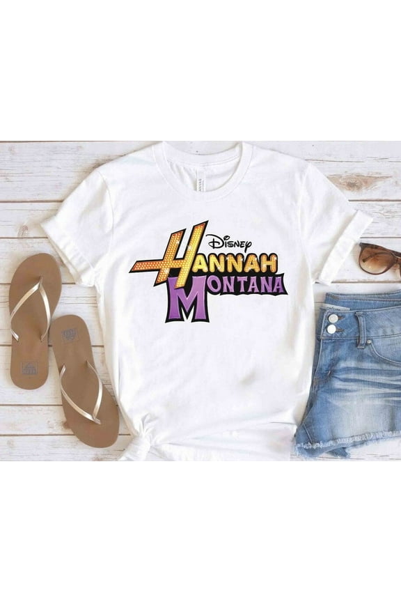 Hannah Montana Logo Shirt, Hannah Montana Tee, WDW Magic Kingdom Disneyland Family Birthday Gift Adult Kid Toddler Tee