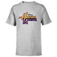 thumbnail image 1 of Disney Hannah Montana Logo - Short Sleeve T-Shirt for Kids -Customized-Athletic Heather, 1 of 5
