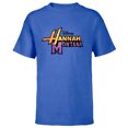 thumbnail image 1 of Disney Hannah Montana Logo - Short Sleeve T-Shirt for Kids -Customized-Royal, 1 of 5