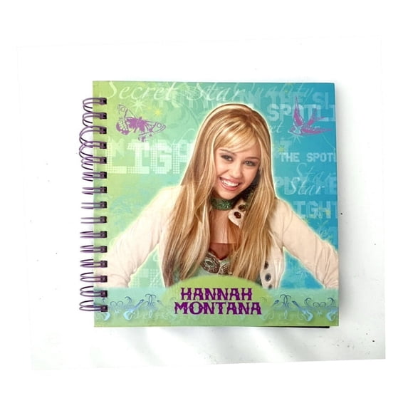 Disney Hannah Montana Put Me In The Spotlight Spiral Notebook