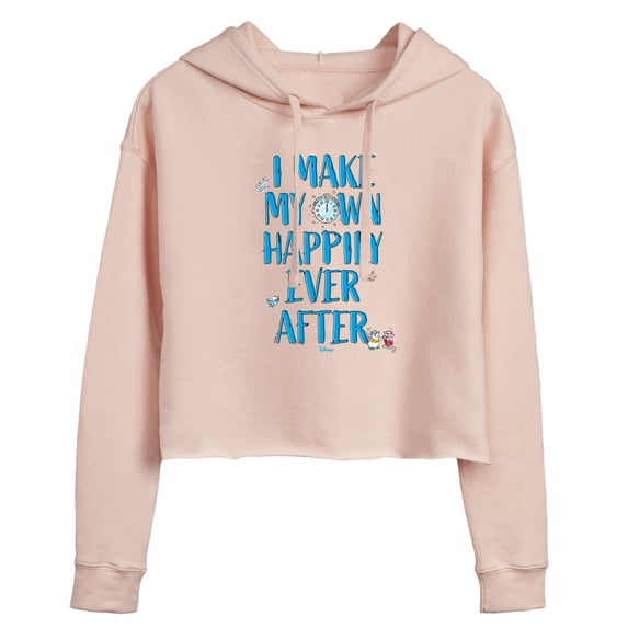 Disney - Happily Ever After Cinderella - Juniors Cropped Pullover Hoodie