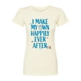 thumbnail image 1 of Disney - Happily Ever After Cinderella  - Juniors Fitted Graphic T-Shirt, 1 of 4