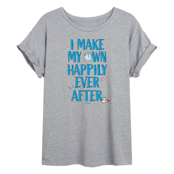 Disney - Happily Ever After Cinderella  - Juniors Ideal Flowy Muscle T-Shirt