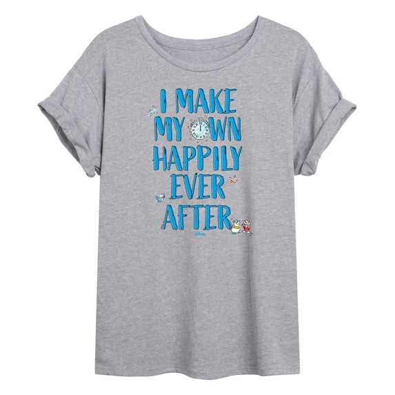 Disney - Happily Ever After Cinderella - Juniors Ideal Flowy Muscle T-Shirt