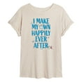 thumbnail image 1 of Disney - Happily Ever After Cinderella  - Juniors Ideal Flowy Muscle T-Shirt, 1 of 4