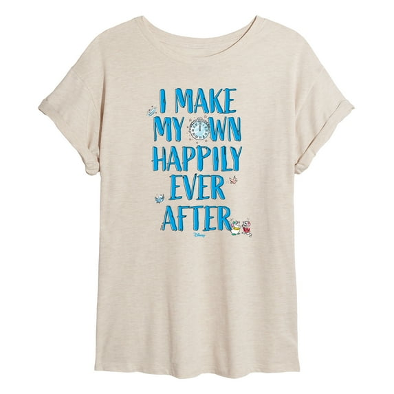 Disney - Happily Ever After Cinderella - Juniors Ideal Flowy Muscle T-Shirt