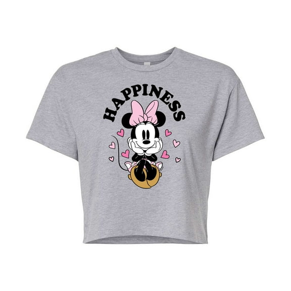 Disney - Happiness Minnie - Cropped Tee