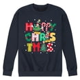 thumbnail image 1 of Disney - Happy Christmas Mickey And Minnie - Men's Crew Fleece Sweatshirt Sweatshirt, 1 of 5