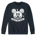 thumbnail image 1 of Disney - Happy Halloween Pumpkin White Ink - Men's Crew Fleece Sweatshirt, 1 of 5
