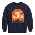 thumbnail image 1 of Disney - Happy Halloween Tombstone Boys' Graphic Long Sleeve Fleece Sweatshirt, 1 of 5