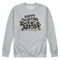 thumbnail image 1 of Disney - Happy Haunting - Men's Crew Fleece Sweatshirt, 1 of 5