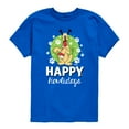 thumbnail image 1 of Disney - Happy Howlidays Pluto Christmas - Toddler & Youth Short Sleeve Graphic T-Shirt, 1 of 4