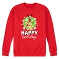 thumbnail image 1 of Disney - Happy Howlidays Pluto - Men's Crew Fleece Sweatshirt Sweatshirt, 1 of 5
